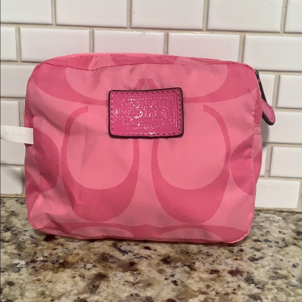 Coach pop out reusable bag
